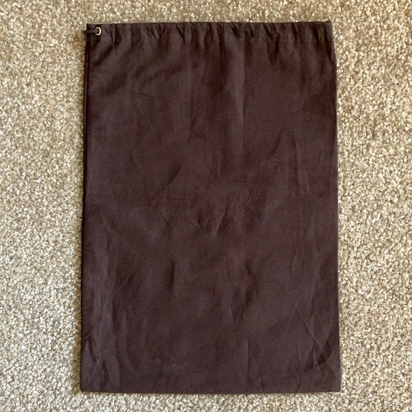 🤎💛 GUCCI 💛🤎 Brown Med/Lg Dust bag Dust cover 100%cotton VG pre loved cond - Picture 2 of 7